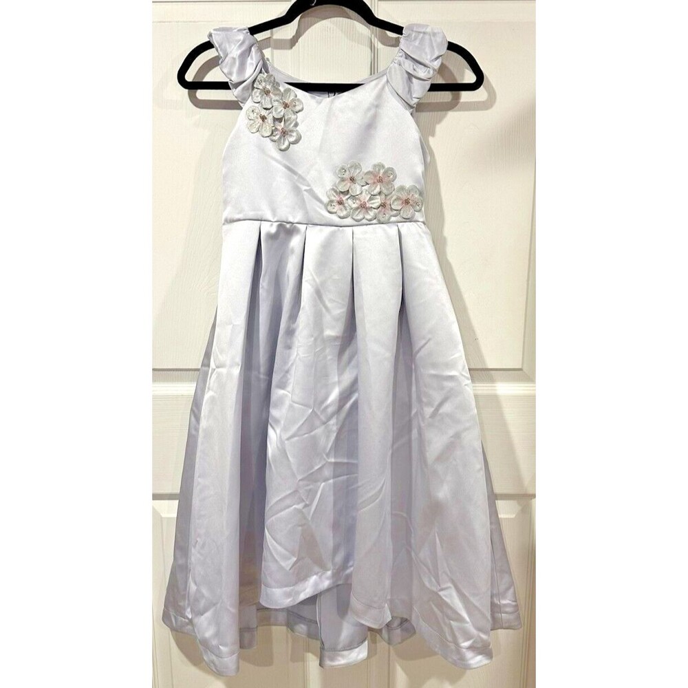 Isabella & Chloe Size 10 Girls Purple Formal Dress with Petticoat 079